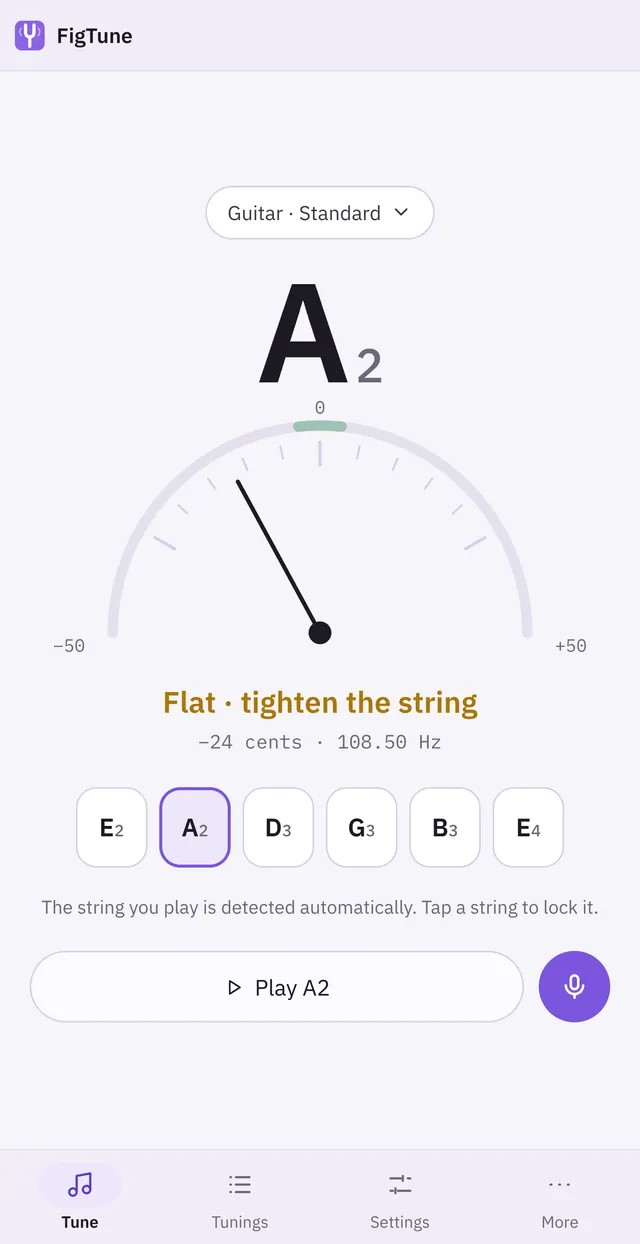 Sintona screenshot: workspace with sample content