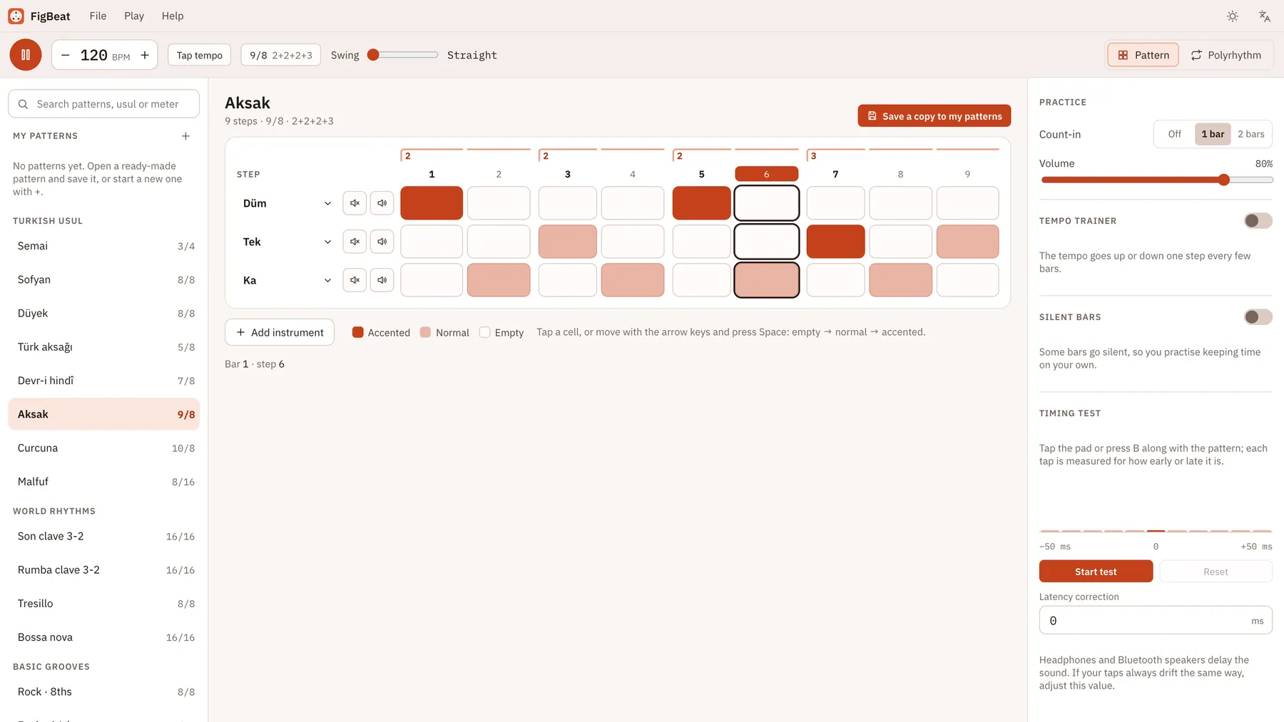 Takiti screenshot: workspace with sample content